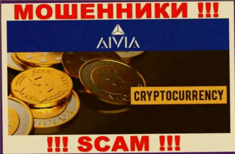 Aivia International Inc, орудуя в сфере - Crypto trading, обувают своих клиентов