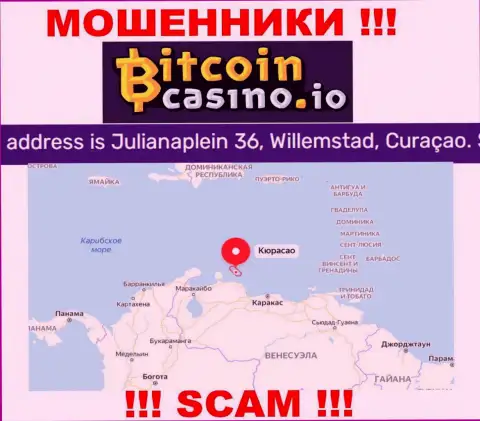 Будьте весьма внимательны - компания Bitcoin Casino скрывается в офшоре по адресу Julianaplein 36, Willemstad, Curacao и ворует у клиентов