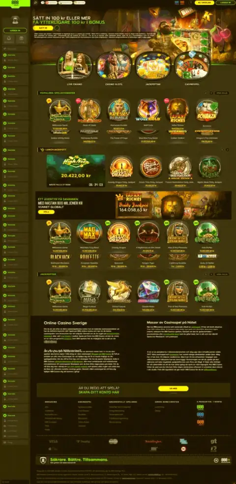 Неправда на страницах интернет-сервиса разводил 888 Casino