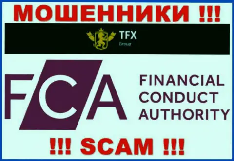 TFX FINANCE GROUP LTD заполучили лицензию от оффшорного мошеннического регулятора - Financial Conduct Authority