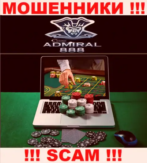 888Admiral это internet-мошенники !!! Направление деятельности которых - Casino