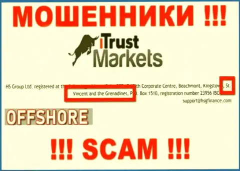 Обманщики Trust Markets пустили корни на территории - Сент-Винсент и Гренадины, чтоб спрятаться от ответственности - МОШЕННИКИ