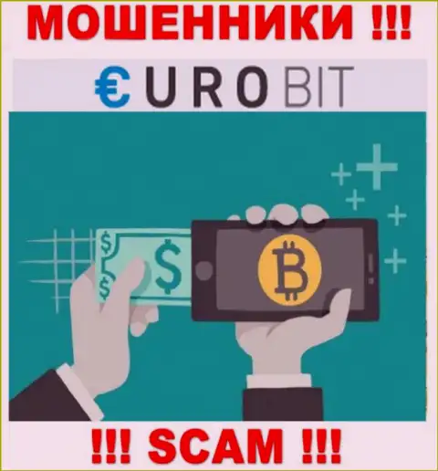 Euro Bit занимаются обворовыванием наивных людей, а Крипто обменник только лишь прикрытие