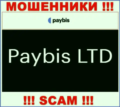 ПэйБис Лтд управляет организацией PayBis - это МОШЕННИКИ !
