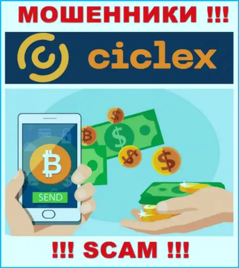 Ciclex Com не вызывает доверия, Криптовалютный обменник - это именно то, чем промышляют эти ворюги