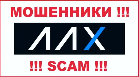 Логотип МОШЕННИКОВ AAX Com