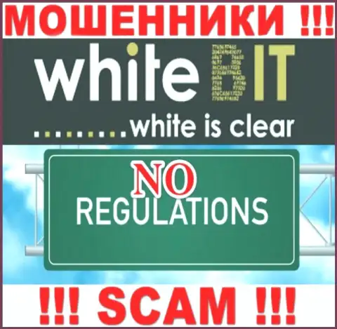 С WhiteBit рискованно взаимодействовать, т.к. у компании нет лицензии и регулятора