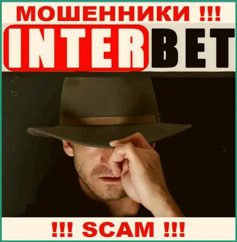 Абсолютно никакой информации о своих руководителях кидалы InterBet не сообщают