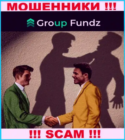 GroupFundz Com - это РАЗВОДИЛЫ, не верьте им, если вдруг станут предлагать увеличить депозит