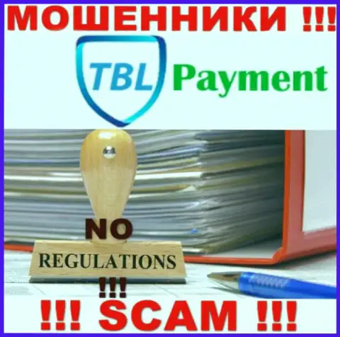 Советуем избегать TBL Payment - рискуете лишиться вложенных денег, т.к. их работу абсолютно никто не контролирует