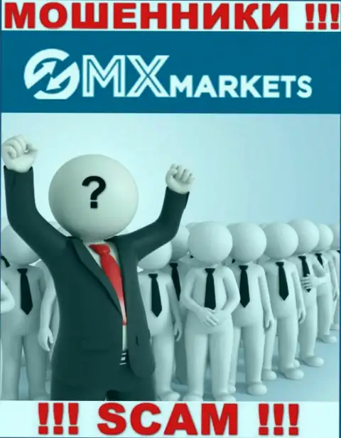 Инфы о руководстве компании GMX Markets нет - в связи с чем опасно сотрудничать с этими internet-мошенниками