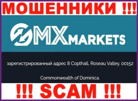 GMX Markets - это МОШЕННИКИ ! Скрываются в офшорной зоне по адресу: 8 Коптхолл, Розо Валлей, 00152 Содружество Доминики