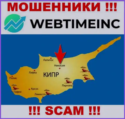 Контора WebTimeInc Com - это internet-аферисты, находятся на территории Никосия, Кипр, а это оффшор