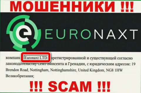 EuroNax принадлежит организации - ЕвроНакст Лтд