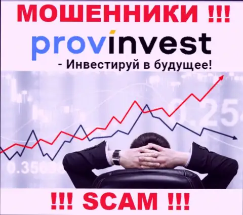ProvInvest Org оставляют без вложенных средств доверчивых клиентов, которые поверили в законность их работы