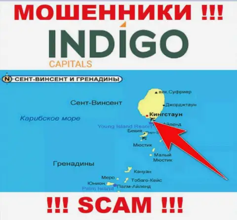 Мошенники Indigo Capitals пустили свои корни на территории - Kingstown, St Vincent and the Grenadines