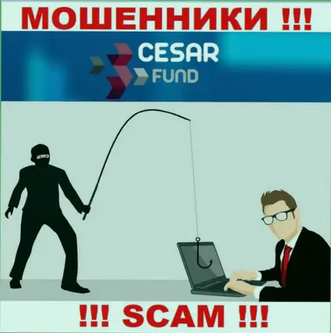 Если Вас убалтывают на сотрудничество с компанией Cesar Fund, будьте бдительны Вас намерены наколоть