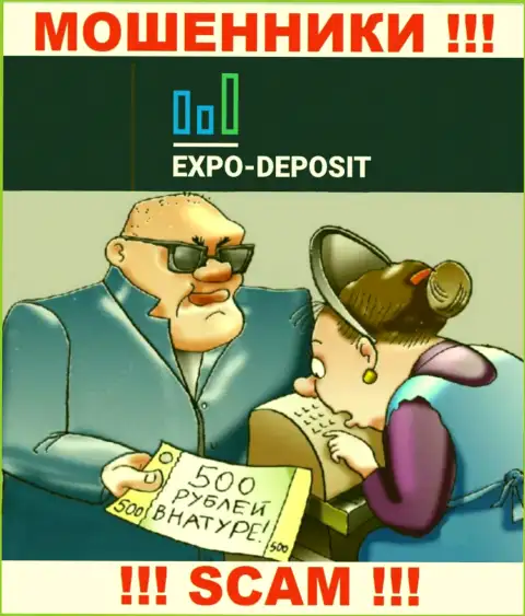 Не доверяйте Expo-Depo, не отправляйте дополнительно финансовые средства