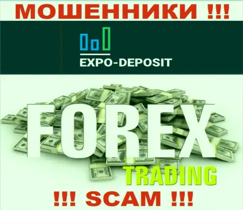 Форекс - сфера деятельности противозаконно действующей организации Expo Depo Com