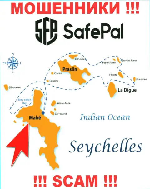 Маэ, Сейшельские острова - это место регистрации организации SAFEPAL LTD, которое находится в офшорной зоне
