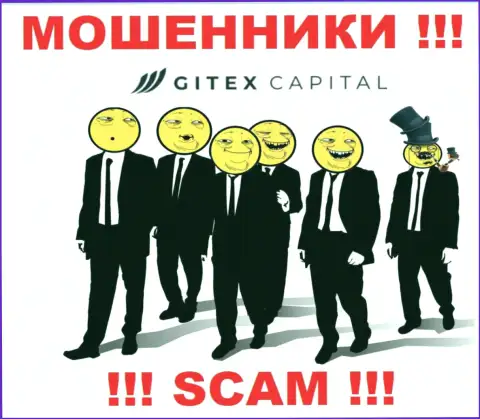На официальном интернет-ресурсе Gitex Capital нет абсолютно никакой инфы о руководстве компании