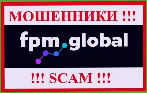Логотип ОБМАНЩИКА FPM Global