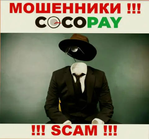 У интернет мошенников Coco-Pay Com неизвестны руководители - уведут вложения, подавать жалобу будет не на кого