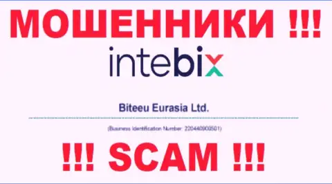 Как указано на официальном web-сайте мошенников BITEEU EURASIA Ltd: 220440900501 - это их номер регистрации