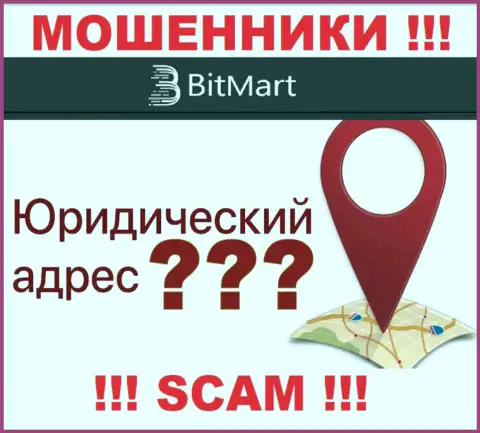 На официальном web-сайте BitMart Com нет информации, относительно юрисдикции организации