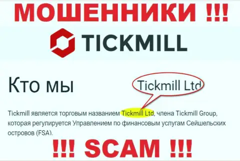 Опасайтесь мошенников Tick Mill - присутствие инфы о юридическом лице Tickmill Group не делает их честными