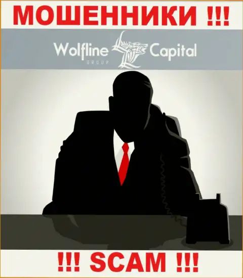 Не теряйте время на поиски информации о Администрации WolflineCapital, все данные тщательно скрыты