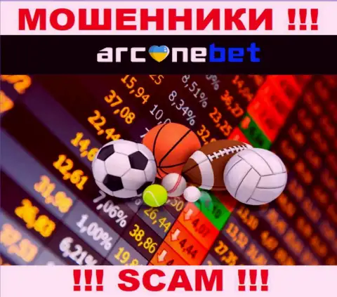 ArcaneBet Pro - это настоящие мошенники, сфера деятельности которых - Букмекер