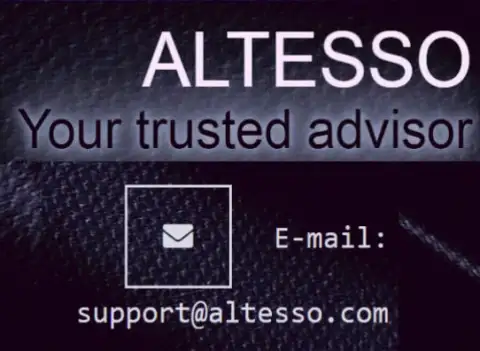 Официальный адрес электронного ящика компании AlTesso Com